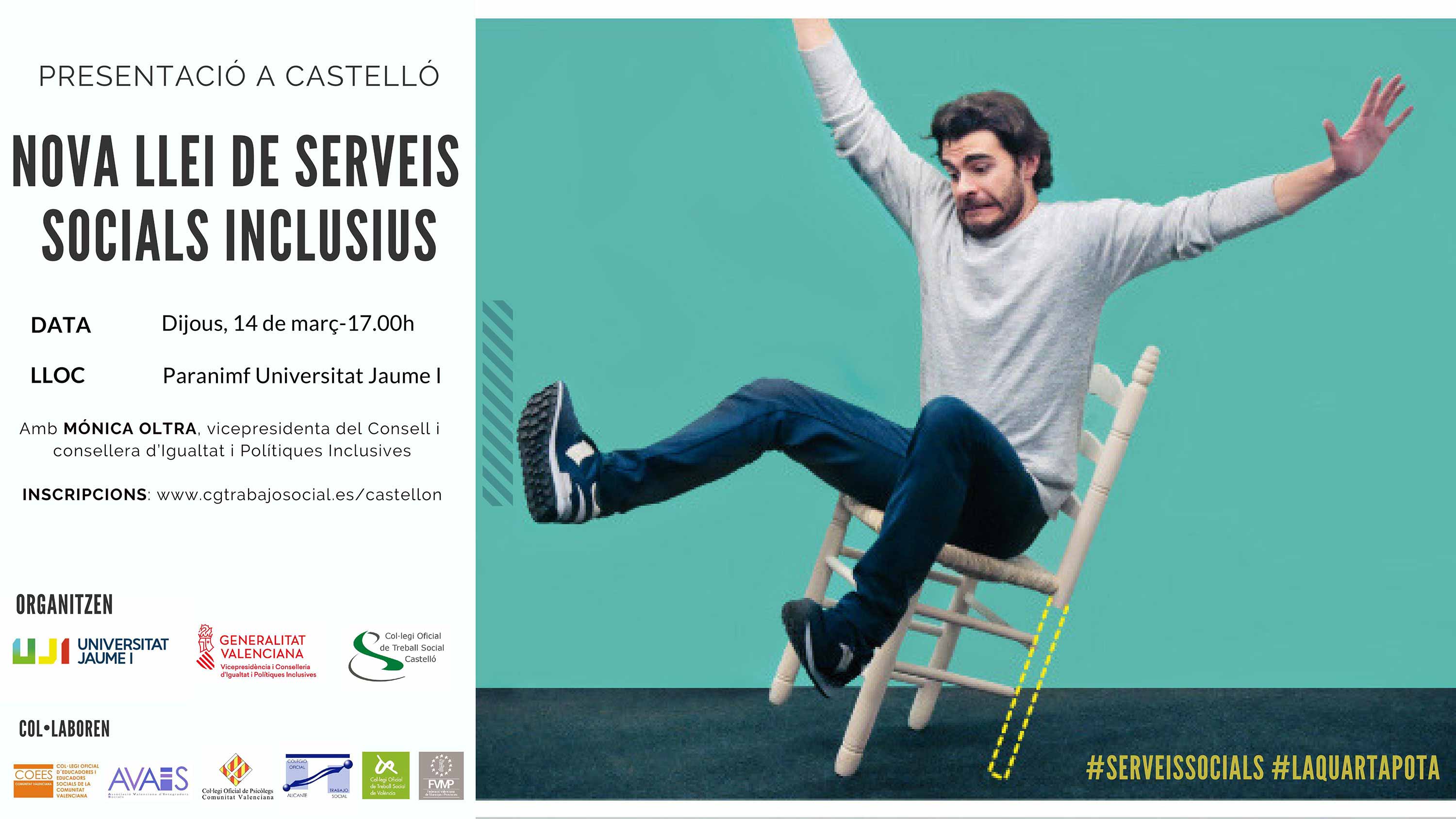 Presentación nueva ley de Servicios Sociales Inclusivos