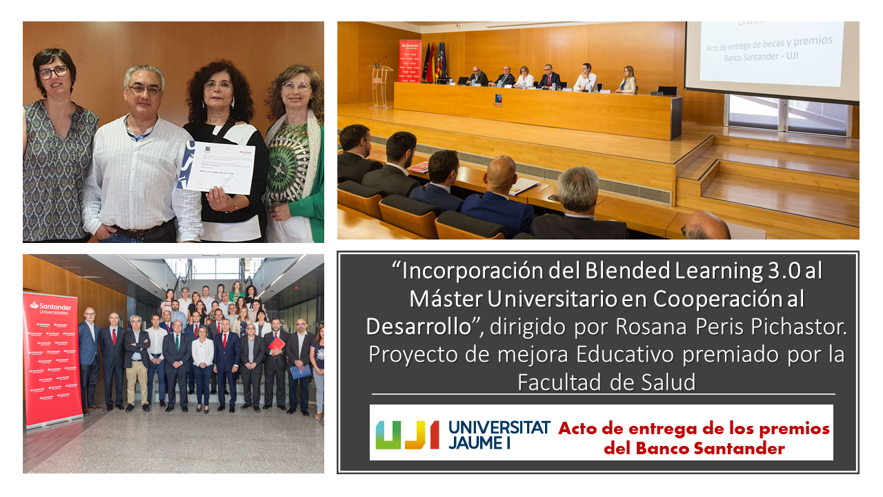 Premios Mejora Educativa UJI/Banco Santander