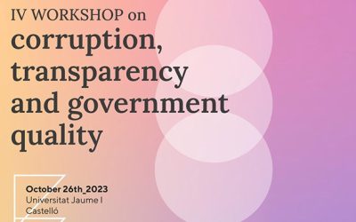 IV WK on Corruption, Transparency and Government quality