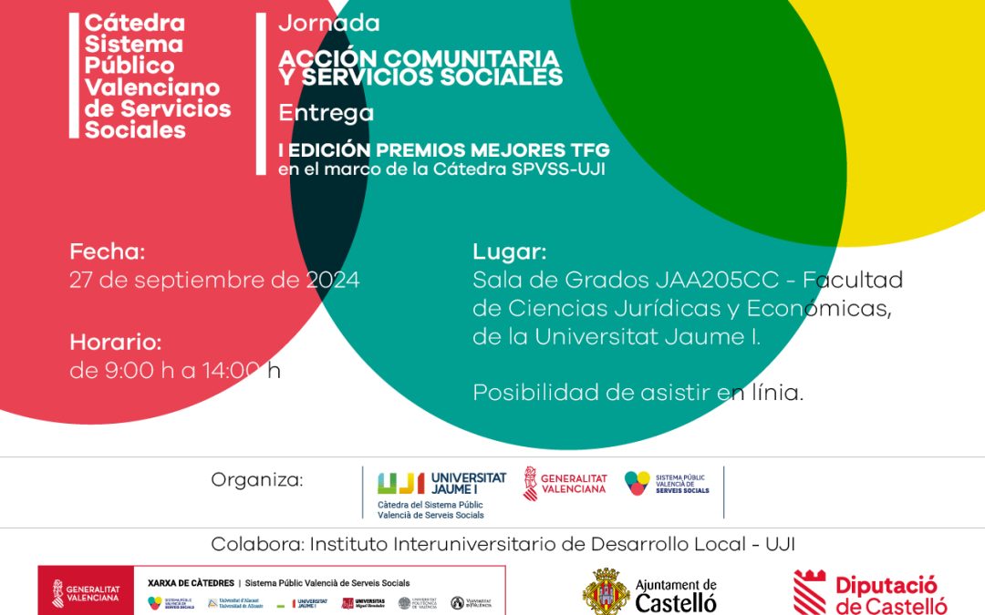 Jornada Cátedra Sistema Público Valenciano de Servicios Sociales