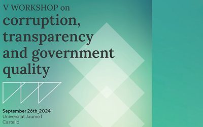 V Workshop on Corruption, Transparency and Government quality